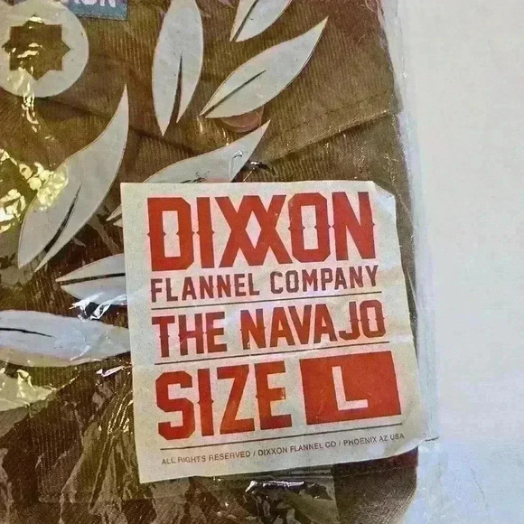 New in package. Dixxon flannel company. the Navajo women's L with sticker. - Picture 2 of 4